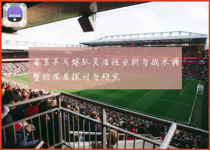 南京乒乓球队灵活性分析与战术调整的深度探讨与研究